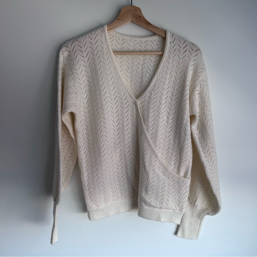 ABLE Pointelle Sweater